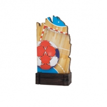 Trofeos deportivos de Madera Balonmano