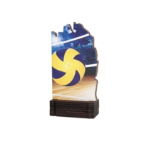 Trofeos deportivos de Madera Voleibol