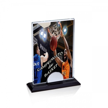 trofeos de cristal personaliable