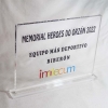 Placa conmemorativa Metacrilato D