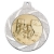MEDALLAS DEPORTIVAS 70mm - tst-121C - plata