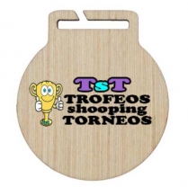 MEDALLAS DE MADERA CLR