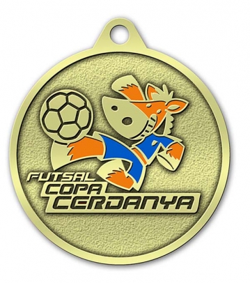 MEDALLES DE ZAMAC PERSOLIZZADES