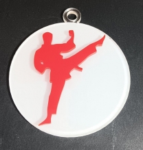 Medallas Metacrilato Relieve Artes Marciales
