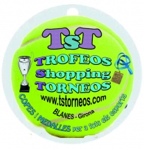 Medalla Metacrilato Blanca