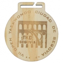 MEDALLES DE FUSTA LSR