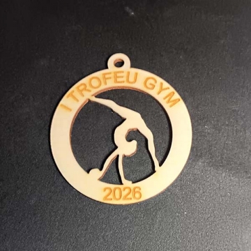 medallas de fusta gym