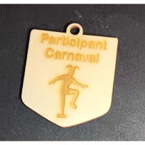 MEDALLAS DE MADERA E