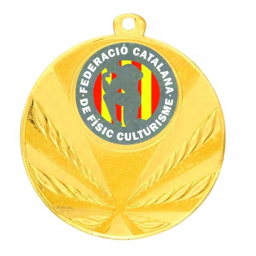 Medalla deportiva participación