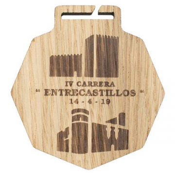 medalles de fusta ecològica
