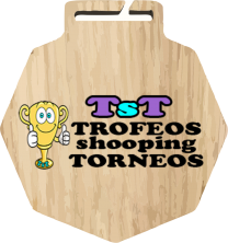 MEDALLES DE FUSTA CLR