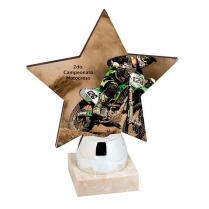 Trofeo personalizable MDF