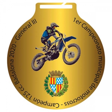 Medalles de ferro 70mm per a tots els esports. Amb la GRAVACIÓ a COLOR
Trofeus personalitzables amb el seu logo i imatge de l'esdeveniment. 
Per a tots esports i competicions esportives.
INCLOU MATEIX EL GRAVAT a 1 CARA en el PREU 
Tot gravat s' haurà d' enviar per email info@tstorneos.com 
